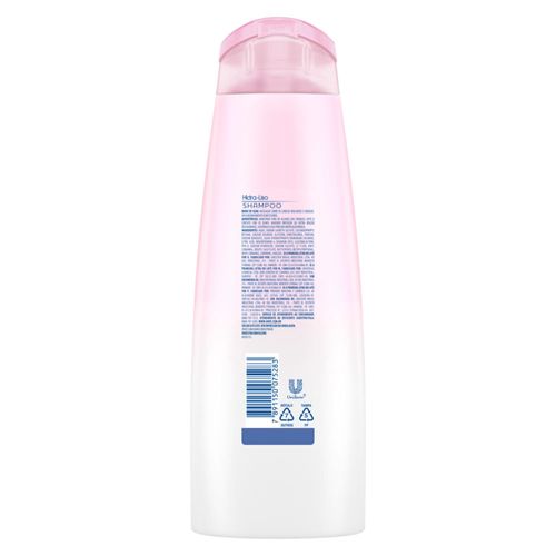 Shampoo Dove Hidra-Liso com tecnologia de hidratação 400ml