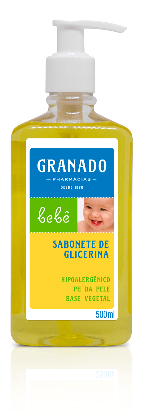 Sabonete Líquido Granado Glicerina Bebê 500ml