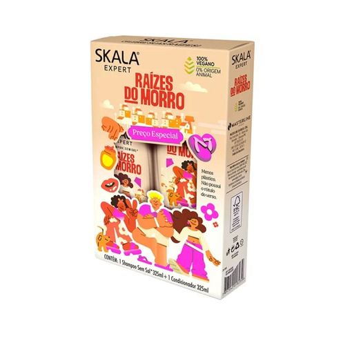Shampoo + Condicionador Skala Raízes do Morro 325ml cada