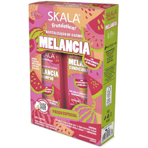 Shampoo + Condicionador Skala Frustástica Revitalização de Cachos Melancia 325ml
