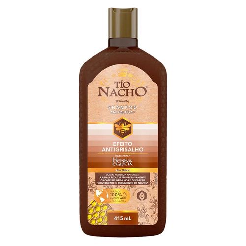 Shampoo Antiqueda Tio Nacho Antigrisalho 415ml