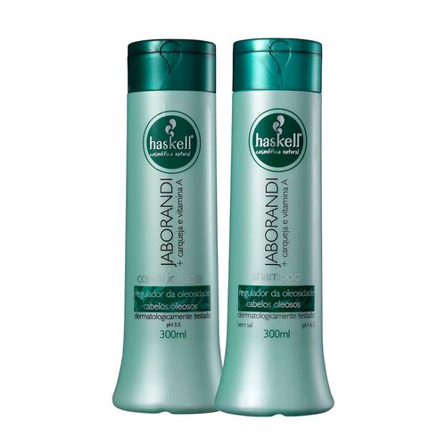 Kit Shampoo e Condicionador Haskell Jaborandi 300ml