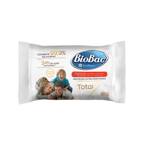 Sabonete Biofleur Biobac Total 180g