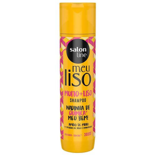 Shampoo Salon Line Meu Liso Amido de Milho 300ml