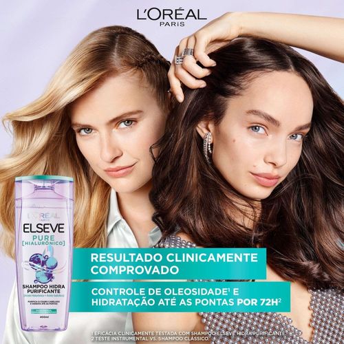 Shampoo Elseve Pure Hialuronico 400ml