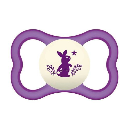 Chupeta Mam Air Night +6 Meses Rosa