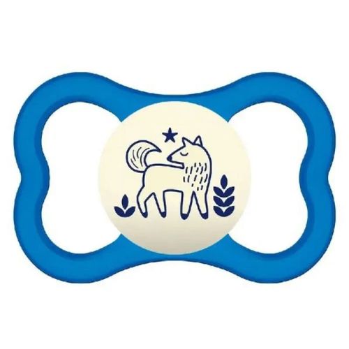 Chupeta Mam Air Night +6 Meses Azul