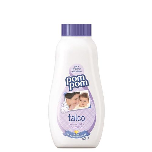 Talco Pom Pom Infantil 200g