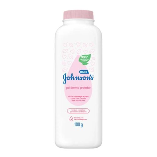 Talco Pó Infantil Johnsons Dermo Protetor 100g