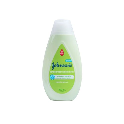 Condicionador Para Bebê Johnson's Baby Para Cabelos Claros, 200ml