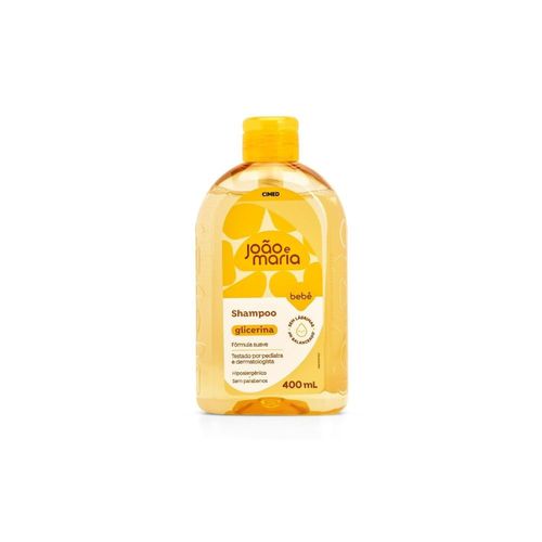Shampoo Glicerina João e Maria Bebê Cimed 400ml