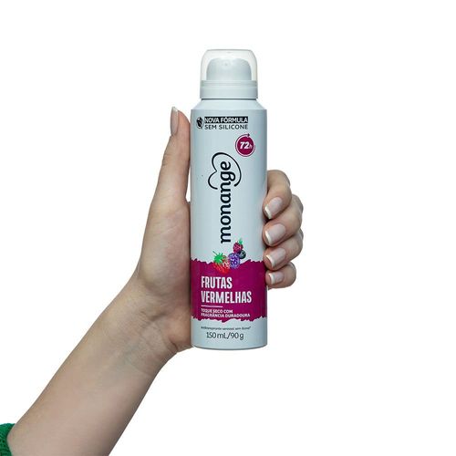 Desodorante Monange Aerossol Frutas Vermelhas 150ml