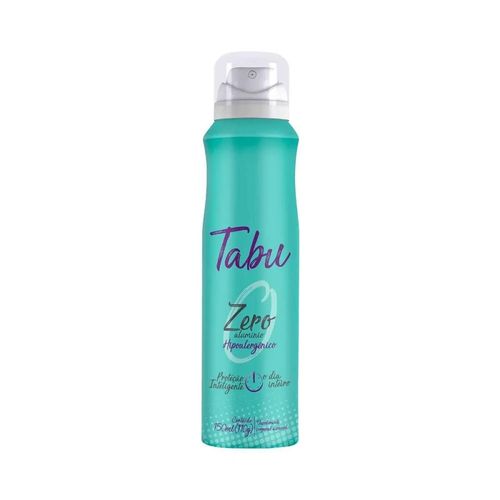 Desodorante Tabu Aerossol Zero Alumínio 150ml