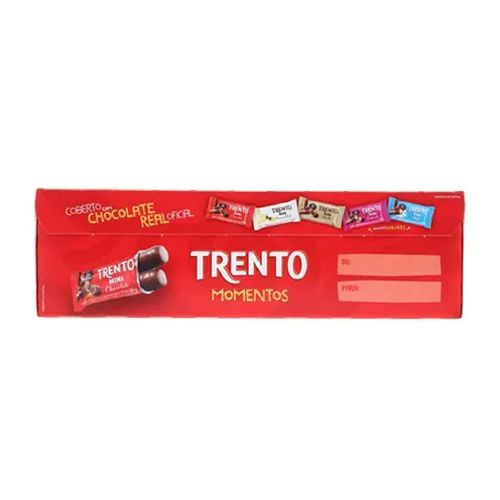 Kit 5 Caixa de Bombom Trento Momentos 192g Cada