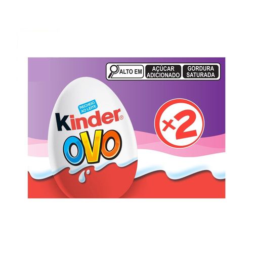 Chocolate Kinder Ovo Meninas 2 Unidades