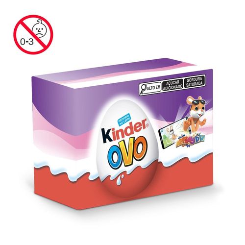 Chocolate Kinder Ovo Meninas 2 Unidades