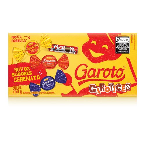 Bombom GAROTO Sortido Caixa 250g