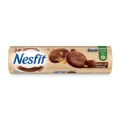 Biscoito Nestlé Nesfit Cacau Cereais 160g