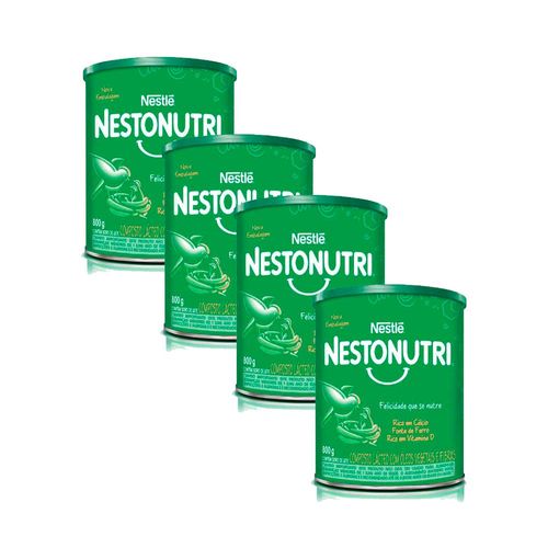 Kit 4 Nestonutri Composto Lácteo 800g cada