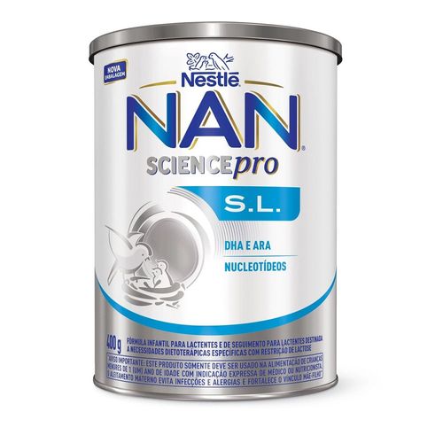 Fórmula Infantil Nan Sem Lactose 400g
