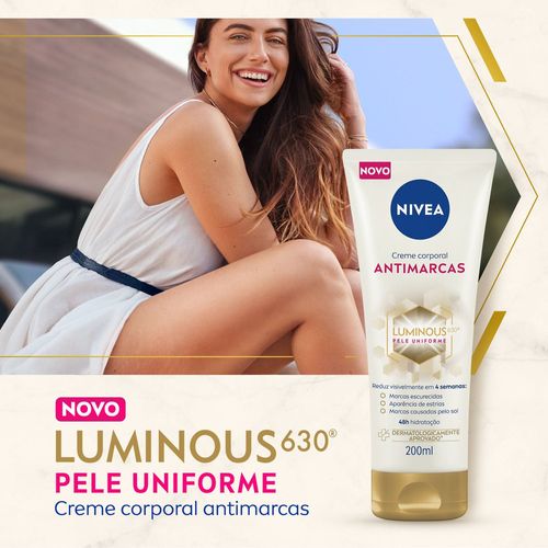 Creme Corporal Antimarcas Nivea Luminous 630 200ml