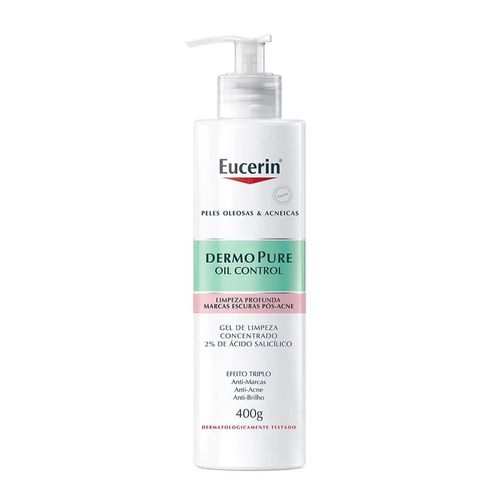 Gel de Limpeza Facial Eucerin Dermo Pure Concentrado 400g