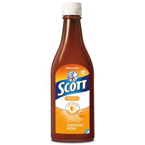 Emulsao Scott Laranja 400ml