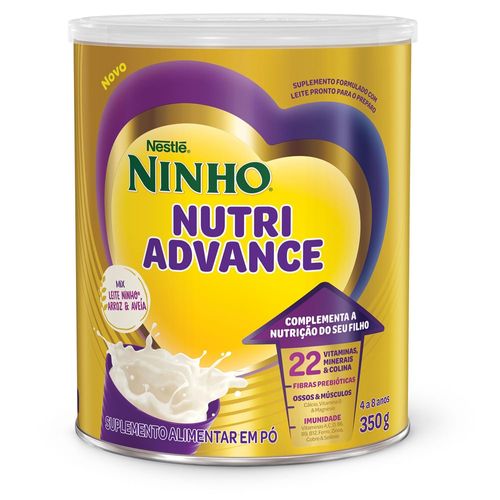 Ninho NutriAdvance - Mix Leite Ninho, Arroz e Aveia 350g