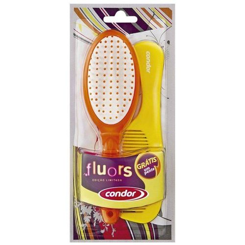 Escova Cabelo Condor Fluors Bolsa