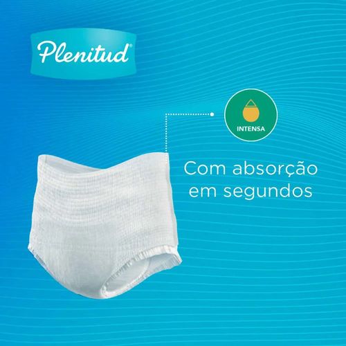 Roupa Íntima Descartável Plenitud Classic Unissex P/M 24 unidades