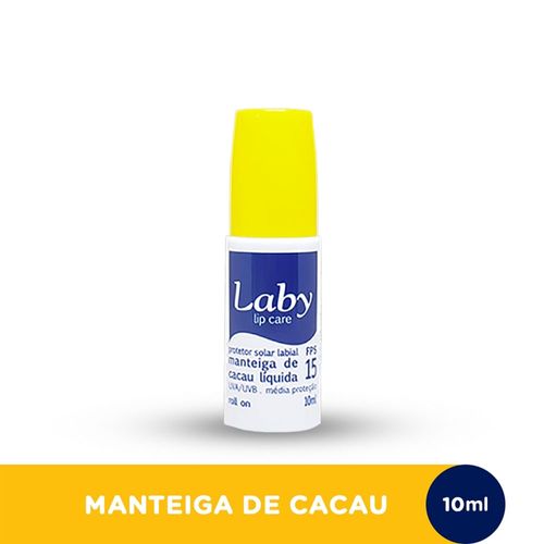 Manteiga Cacau Laby Líquida Rollon 10ml