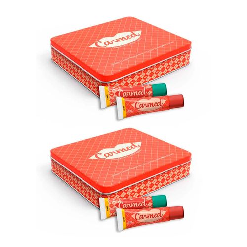 Kit 2 Carmed Hidratante Labial Lata Fps 30 10g + Maçã do Amor 10g - Kit