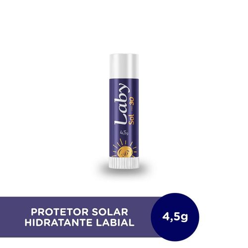 Hidratante Labial Laby fps 30 Sabor Morango