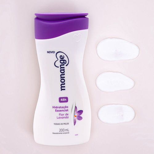 Loção Hidratante Monange Flor Lavanda 200ml