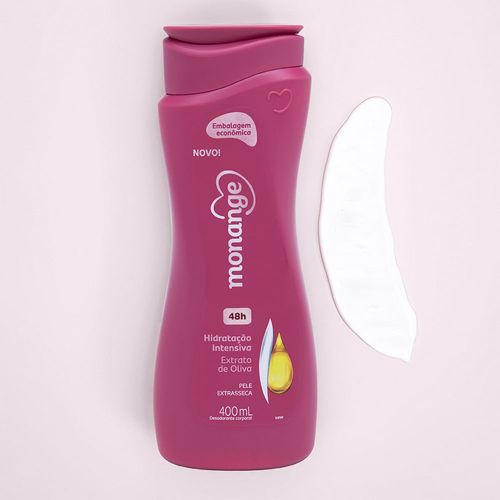Loção Hidratante Monange Hidratação Intensiva Pele Extra Seca 400ml
