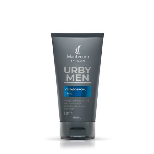 Urby Men Loção Facial 3 em 1 FPS30 60ml