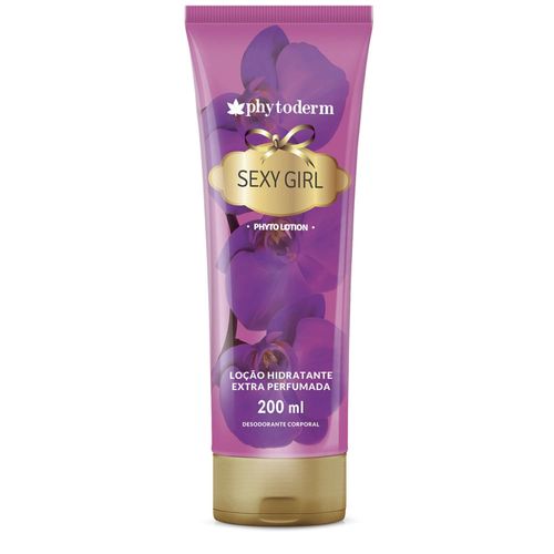 Loção Hidratante Corporal Extra Perfumada Phytoderm Lotion Sexy Girl 200ml