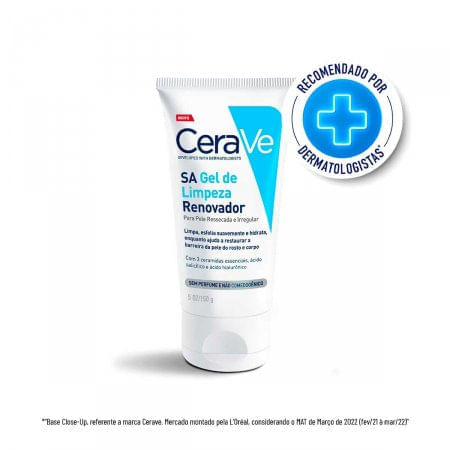 Cerave Gel Limpeza Pele 150g Renovador