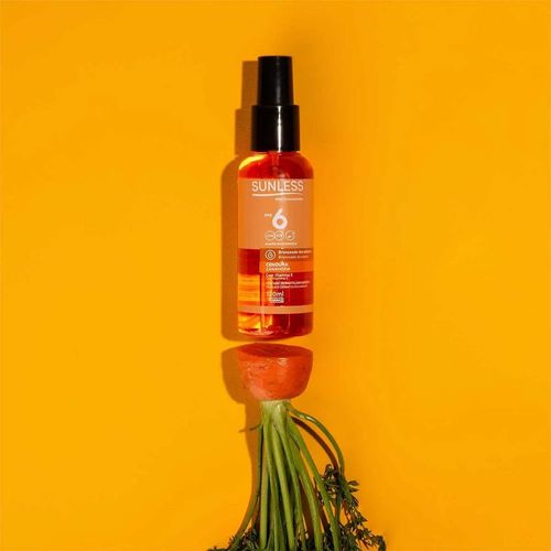 Óleo Bronzeador Sunless Cenoura Fps6 120ml