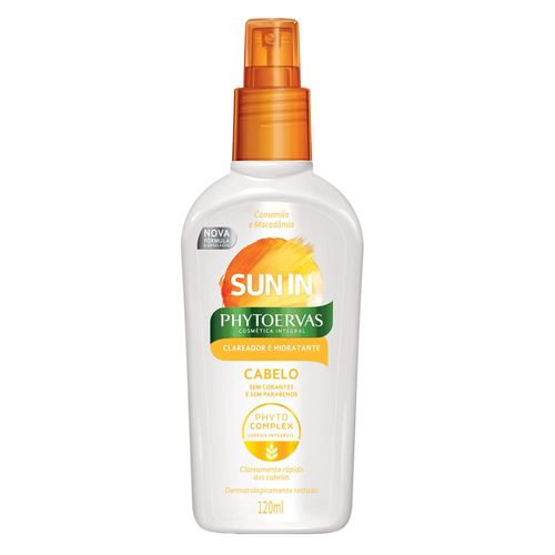 Phytoervas Sun-In Clareador e Hidratante Cabelo 120ml