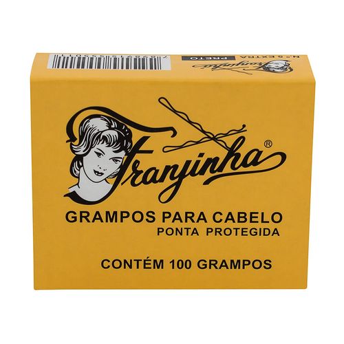 Grampo Franjinha 100Un N5 Preto