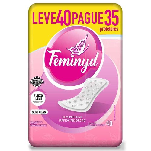 Absorvente Feminyd Protetor Diário Lv40pg35