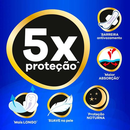 Absorvente Always Noites Tranquilas XG Suave Com Abas 42 Unidades