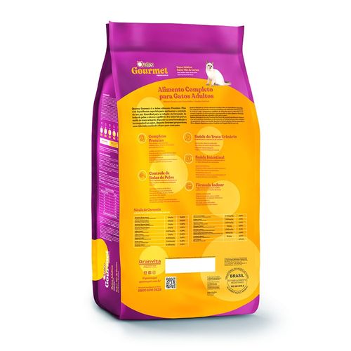 Ração Quatree Gourmet Gatos Adultos Sabor Mix De Carnes 10,1kg