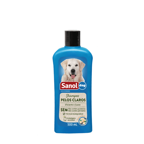 Shampoo Pet Sanol Dog Pelos Claros  500ml