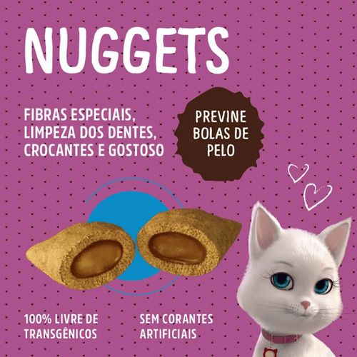 Quatree Snacks Para Gatos Sabor Nuggets 60g