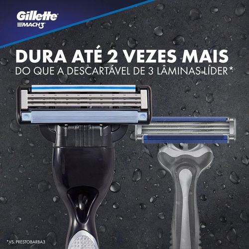 Carga Gillette Mach3 Regular 8 Unidades