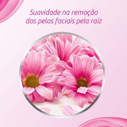 Cera Fria Facial Veet Peles Normais e Secas 12 Folhas