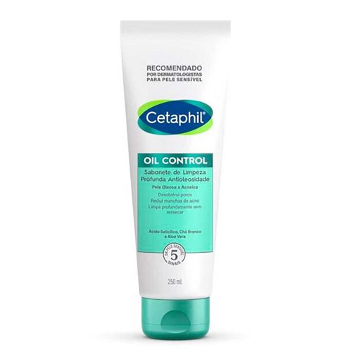Sabonete Anti Oleosidade Limpeza Profunda Cetaphil Oil Control 250ml