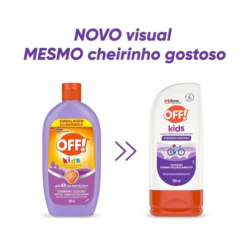 Repelente OFF! Kids Loção 200ml